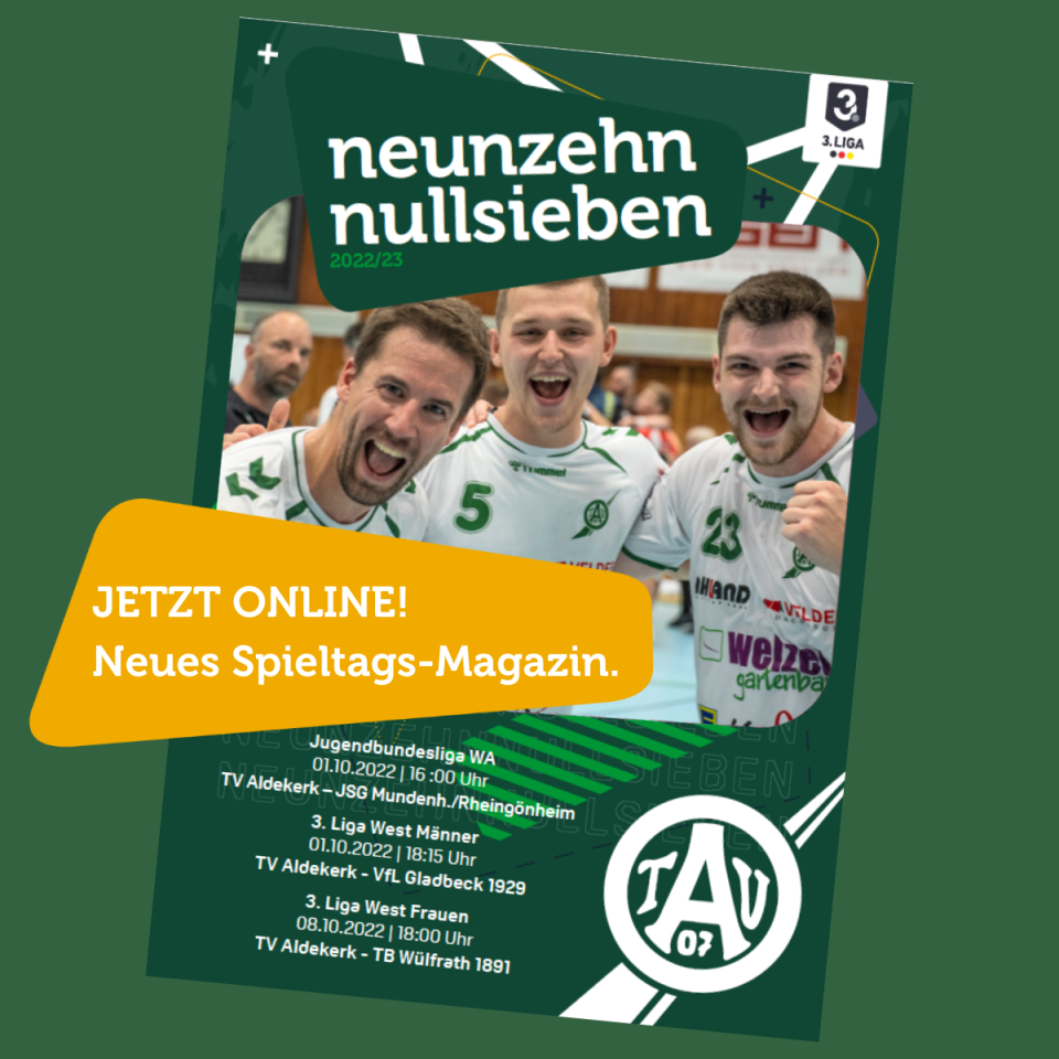 ATV Spieltags-Magazin "neunzehnnullsieben" ist online