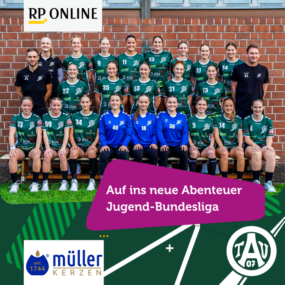 A-Juniorinnen des TV Aldekerk machen sich auf ins Abenteuer Jugend-Bundesliga
