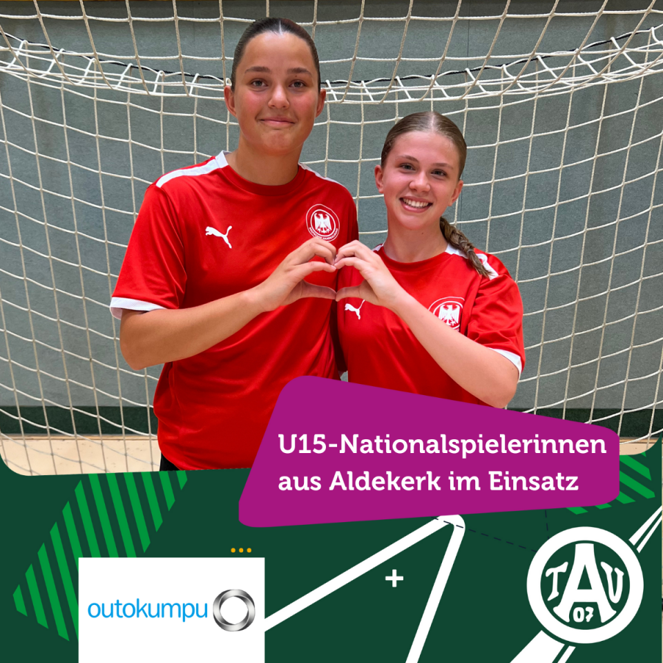 U15-Nationalspielerinnen aus Aldekerk im Einsatz
