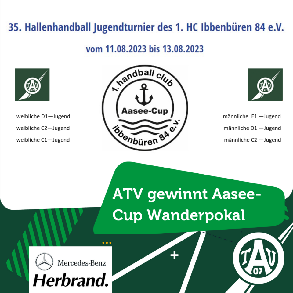 ATV gewinnt Aasee-Cup Wanderpokal