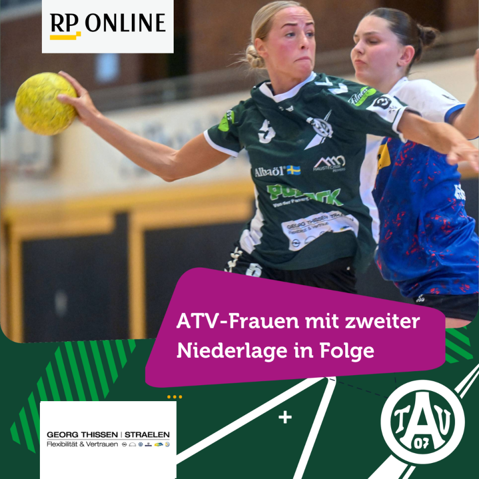 3. Liga Frauen des TV Aldekerk mit zweiter Niederlage in Folge