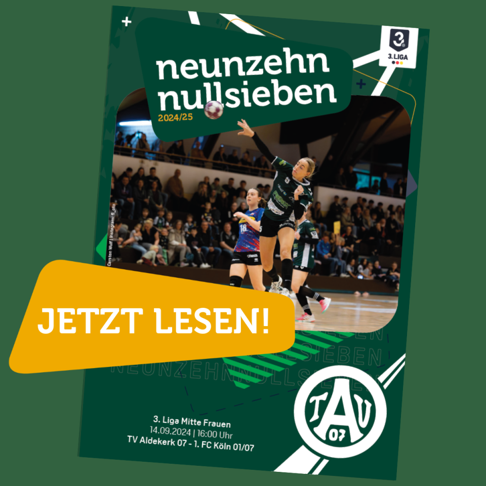 3. Liga Frauen starten am Sonntag, Hallenmagazin "1907" jetzt online