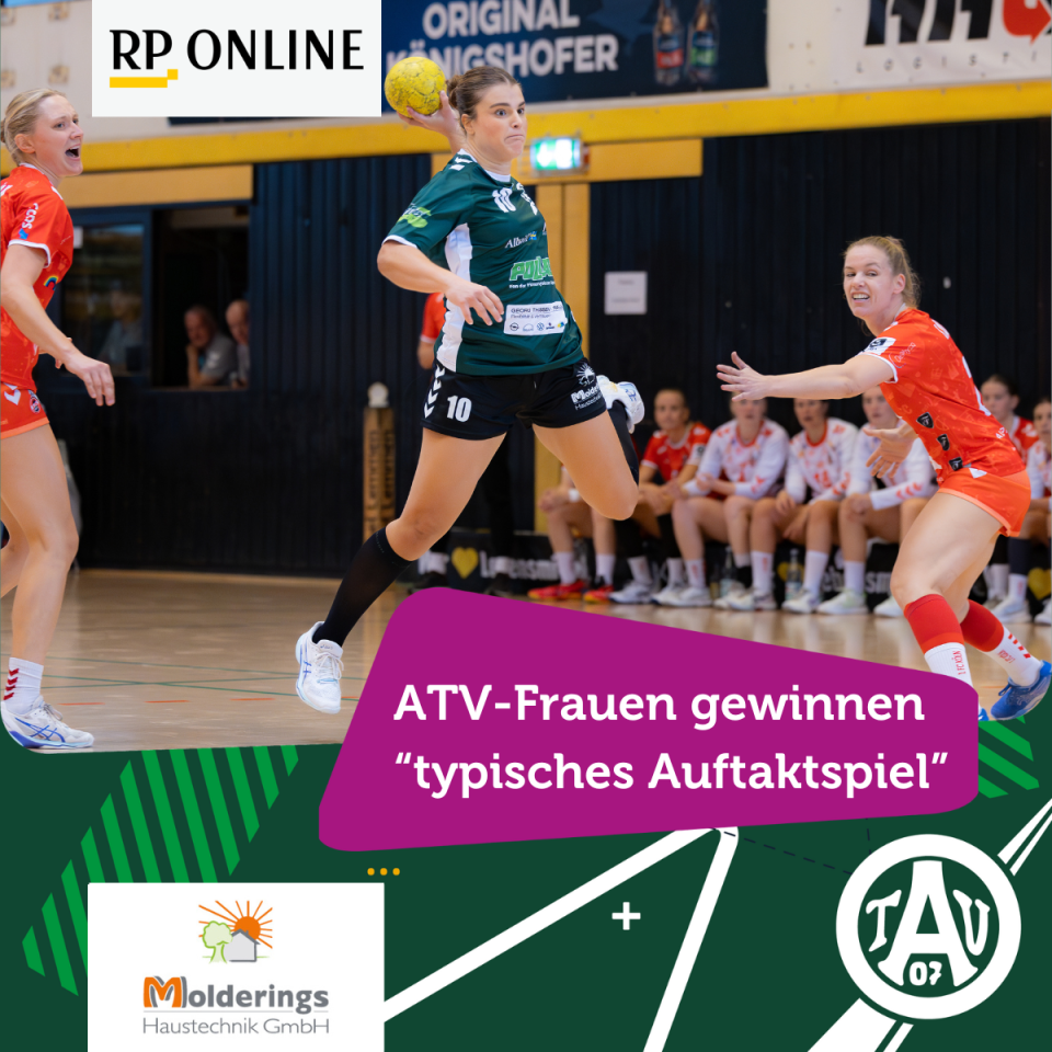 Frauen des TV Aldekerk gewinnen "typisches Auftaktspiel"