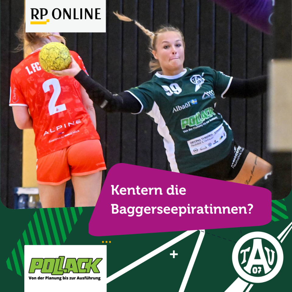Frauen des TV Aldekerk wollen Baggersee-Piratinnen kentern lassen