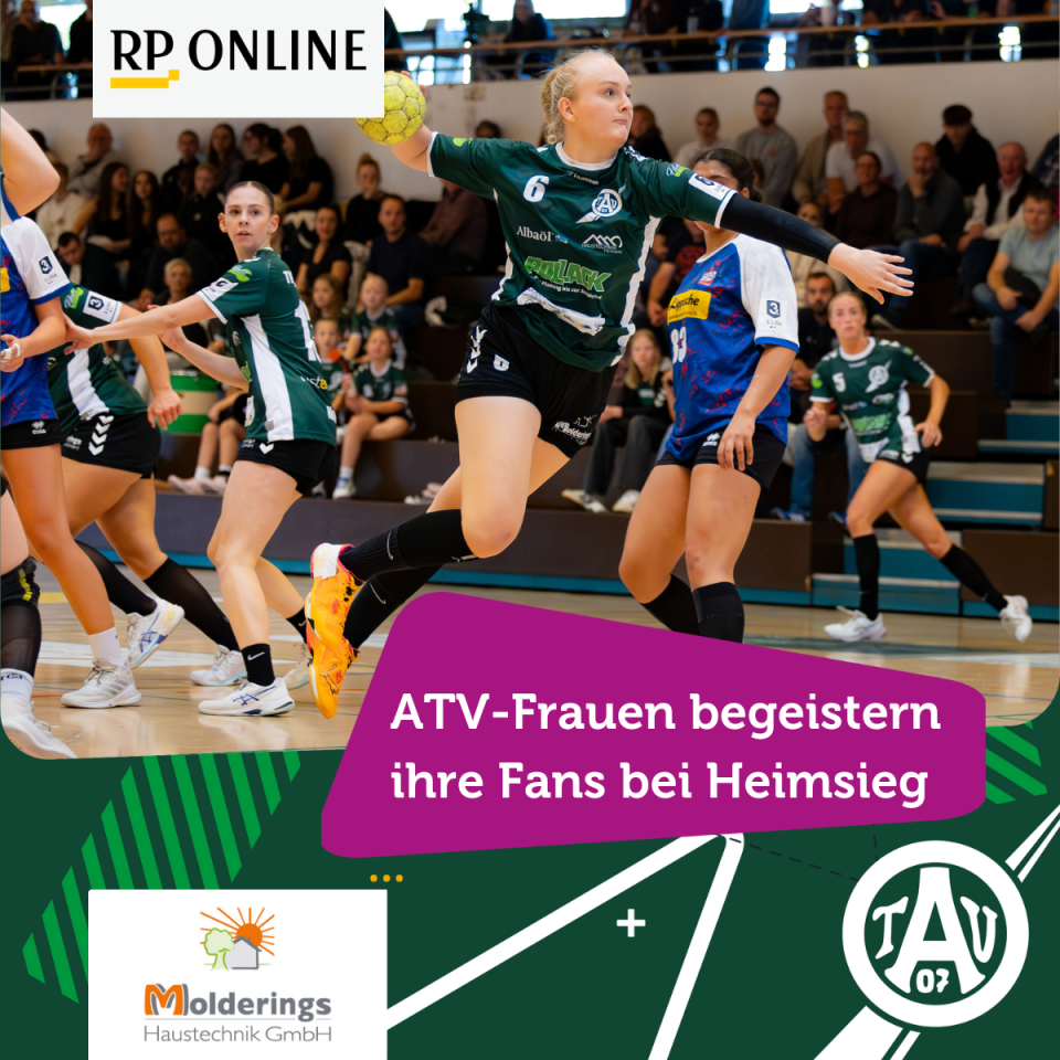 3. Liga Frauen des TV Aldekerk begeistern ihre Fans bei Heimsieg