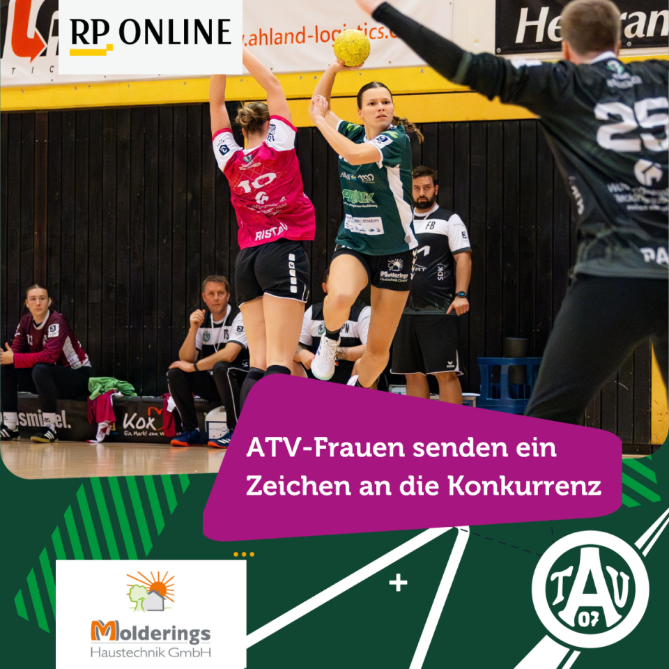 Frauen des TV Aldekerk senden ein deutliches Zeichen an die Konkurrenz