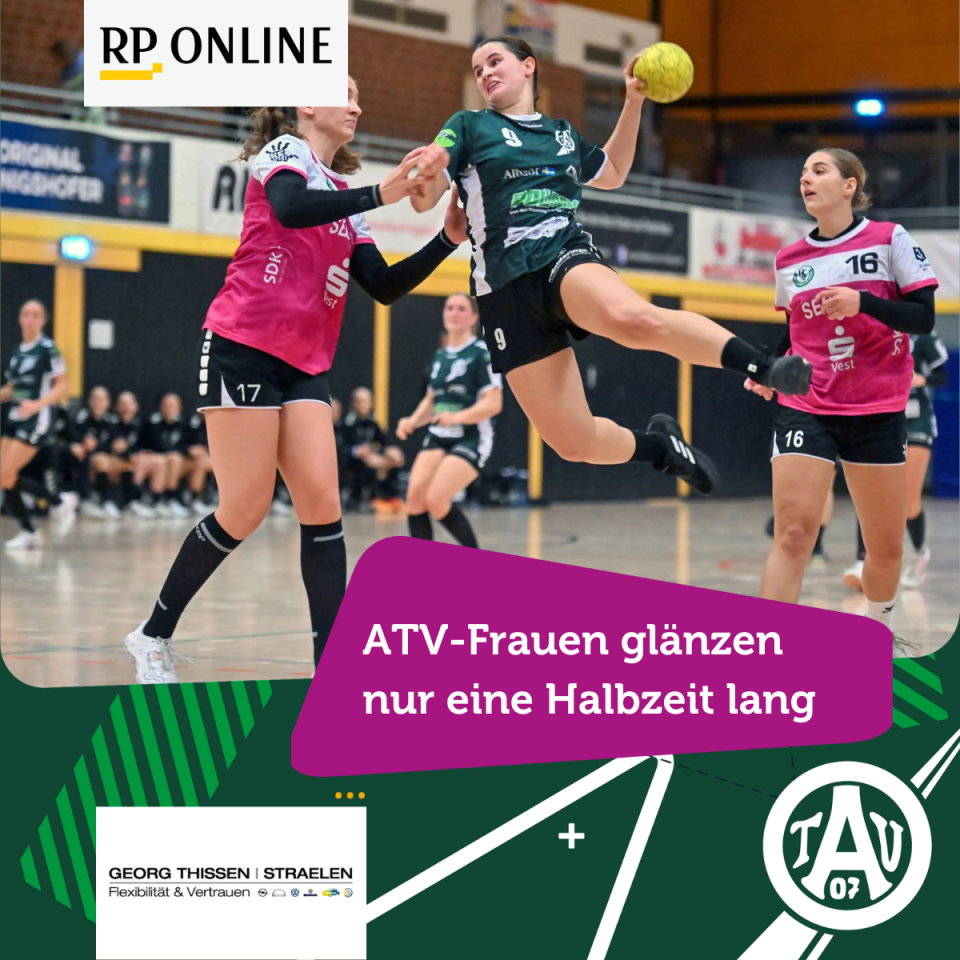 3. Liga Frauen des TV Aldekerk glänzen nur eine Halbzeit lang
