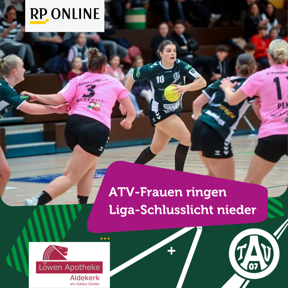 3. Liga Frauen des TV Aldekerk ringen Liga-Schlusslicht nieder