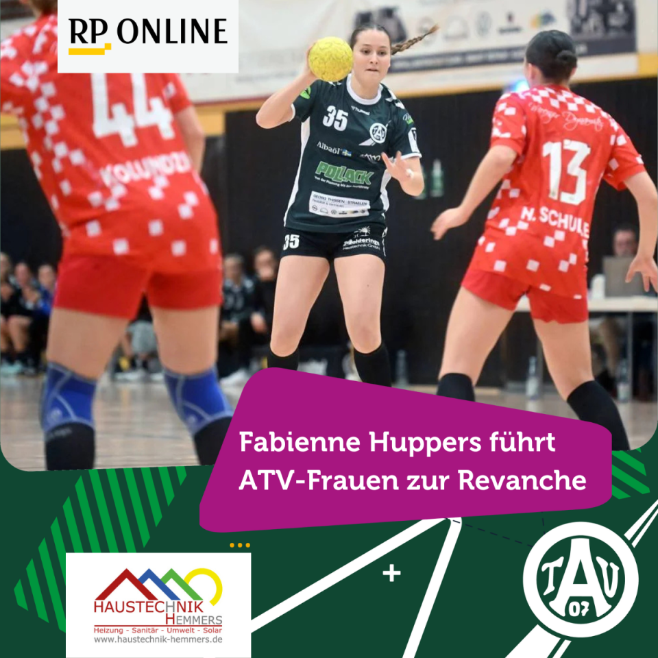Fabienne Huppers führt Drittliga-Frauen des TV Aldekerk zur Revanche