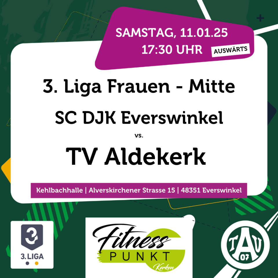 Frauen des TV Aldekerk wollen mit Auswärtssieg ins neue Jahr starten