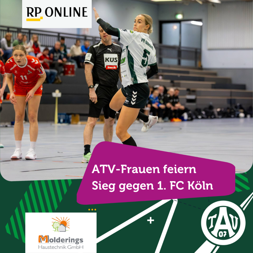 ATV-Frauen feiern Sieg beim 1. FC Köln