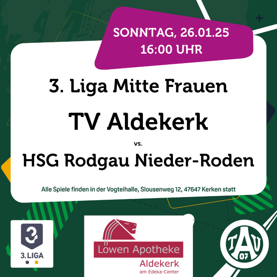 Frauen des TV Aldekerk wollen Erfolgsserie fortsetzen