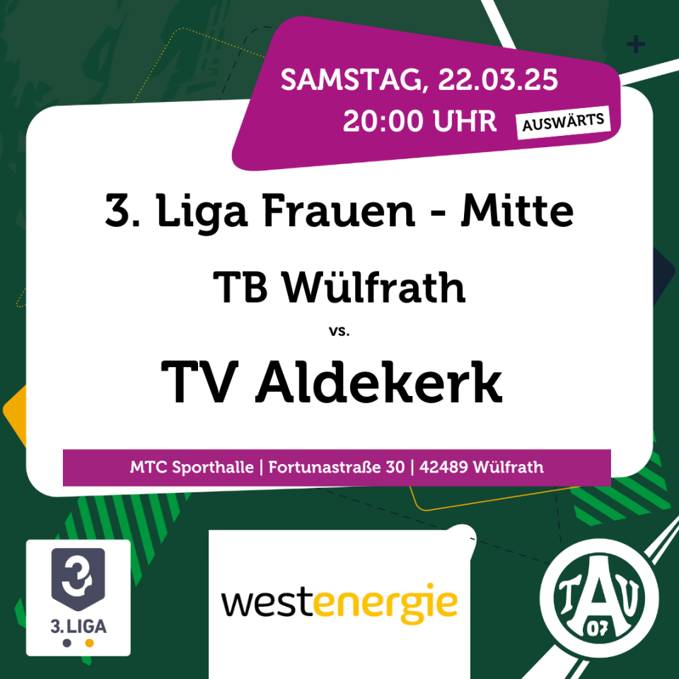 3. Liga Frauen des TV Aldekerk wollen Revanche gegen Wülfrath