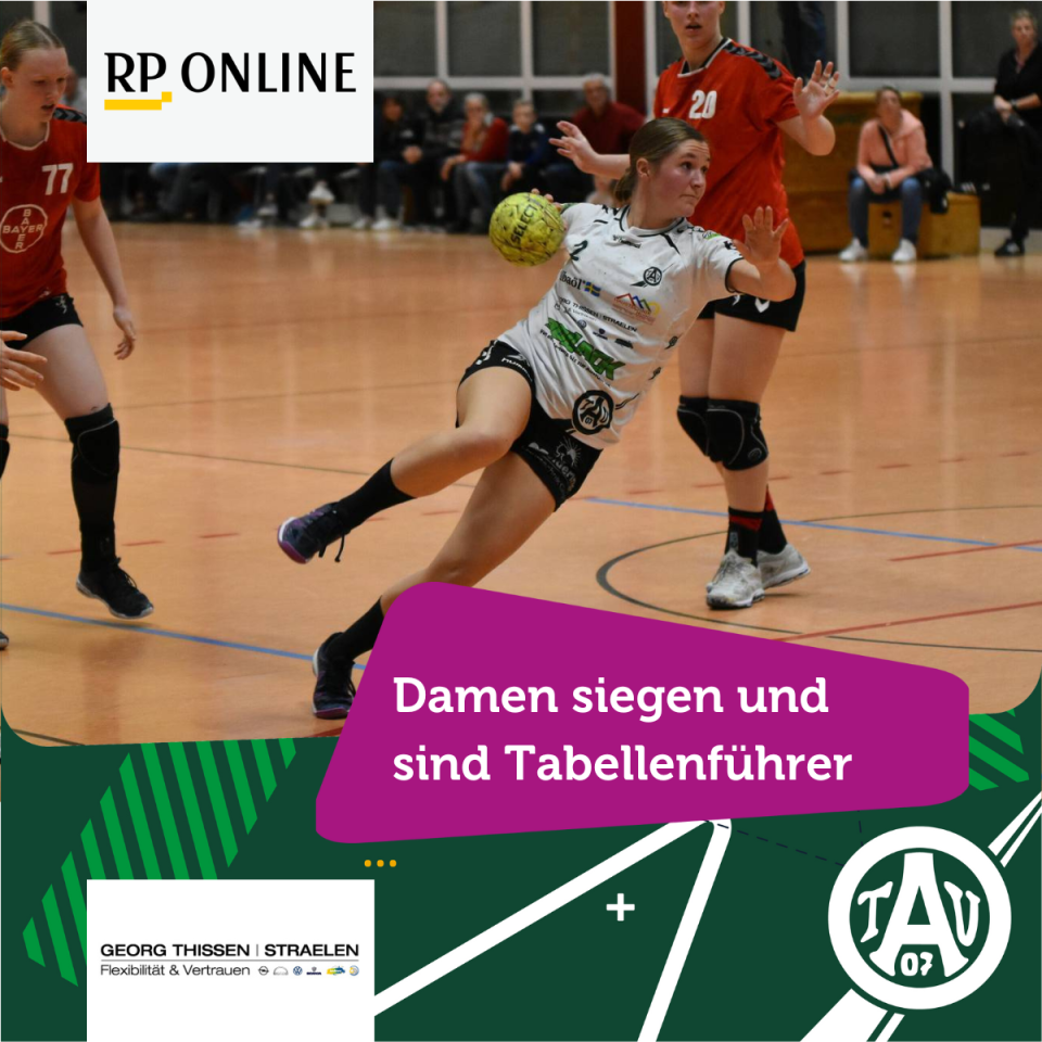 Drittliga-Damen siegen und sind Spitzenreiter
