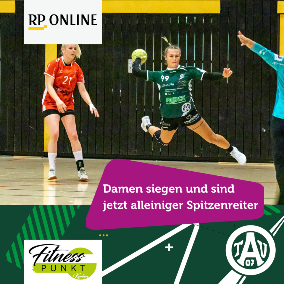 ATV-Damen sind jetzt alleiniger Spitzenreiter