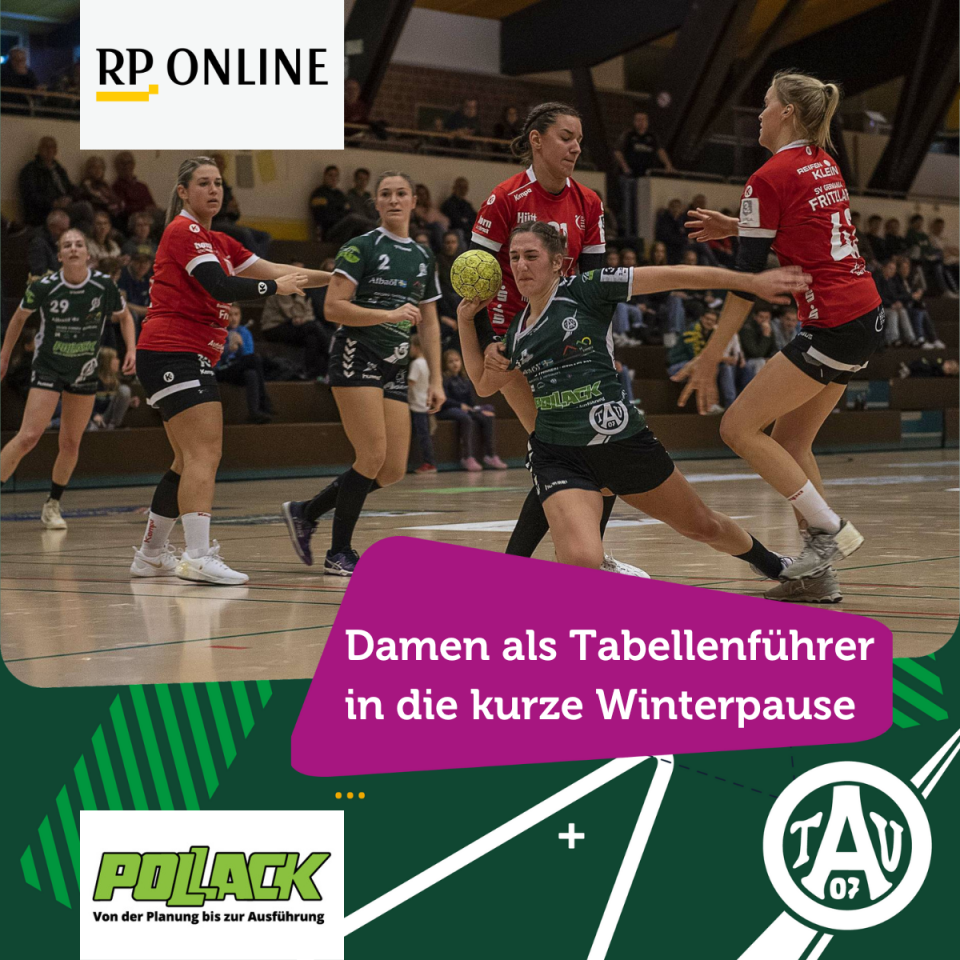 ATV-Damen gehen als Tabellenführer in die Winterpause