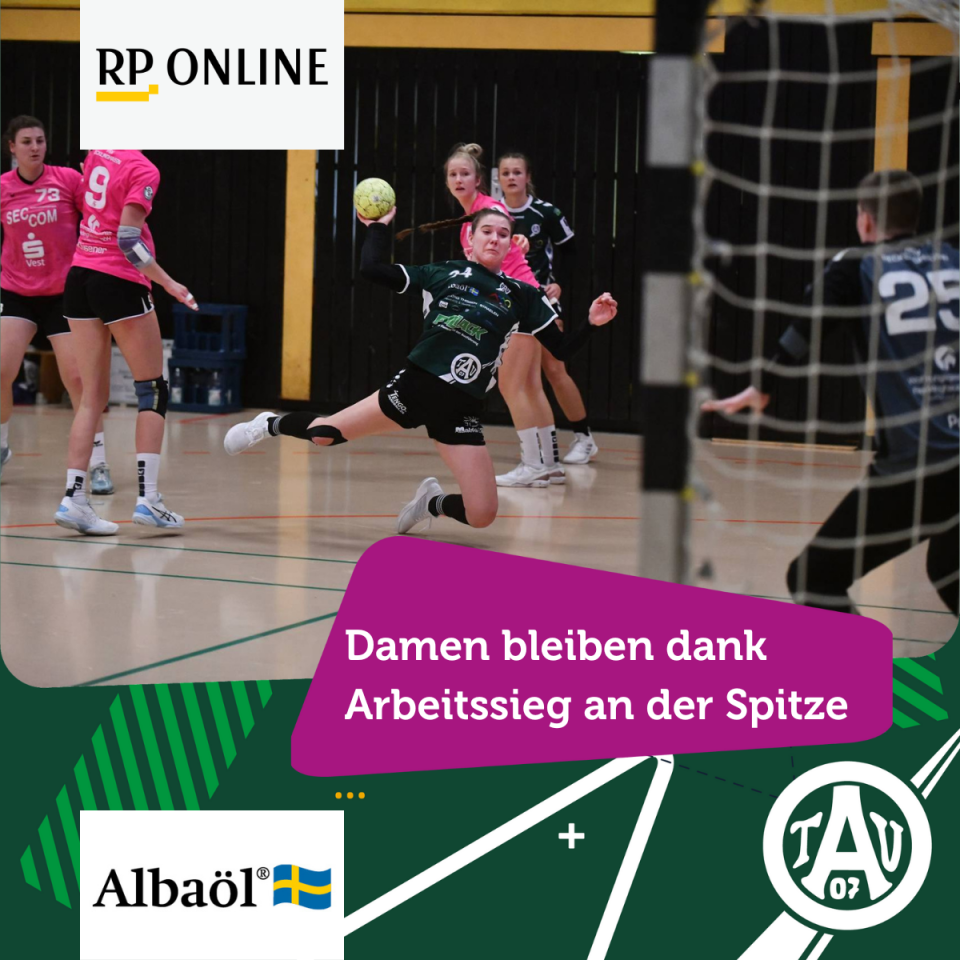 ATV Damen bleiben dank Arbeitssieg an der Spitze