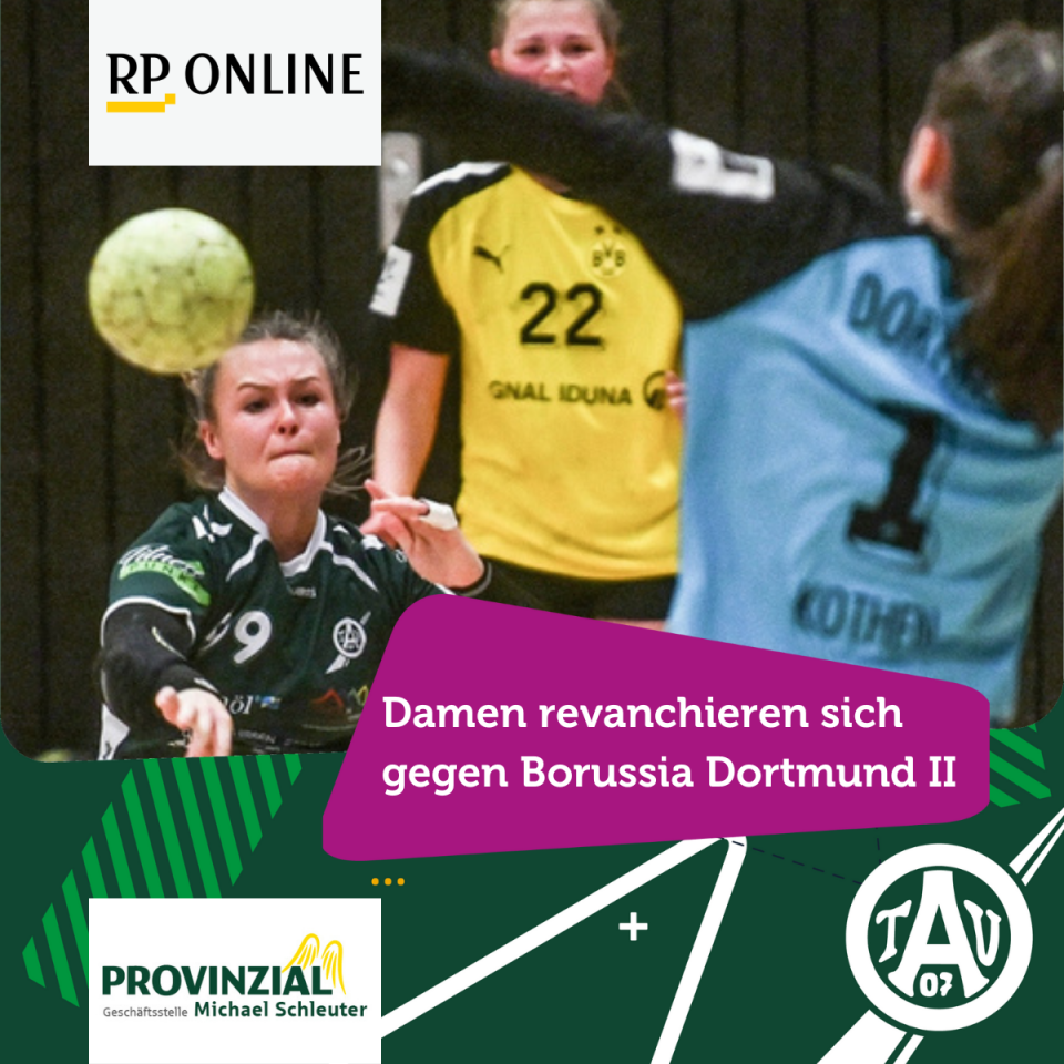 ATV-Damen bleiben mit Revanche gegen Dortmund an der Spitze