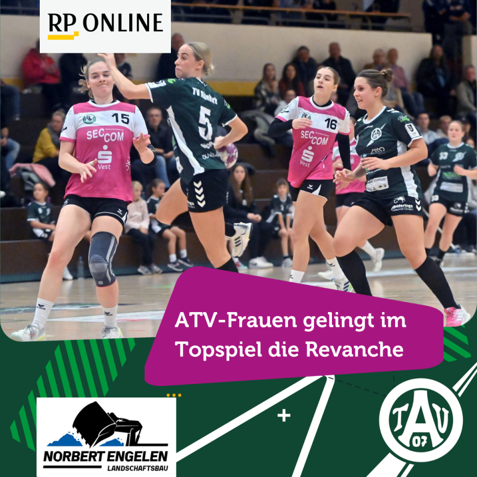 Frauen des TV Aldekerk gelingt im Topspiel die Revanche