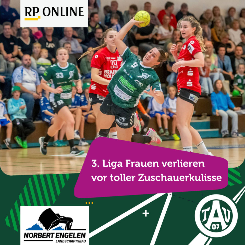 3. Liga Frauen des TV Aldekerk verlieren vor toller Zuschauerkulisse