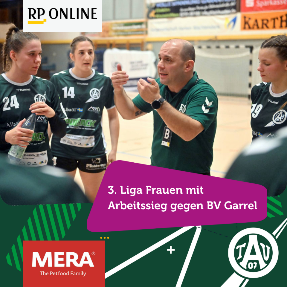 3. Liga Frauen des TV Aldekerk mit Arbeitssieg gegen BV Garrel