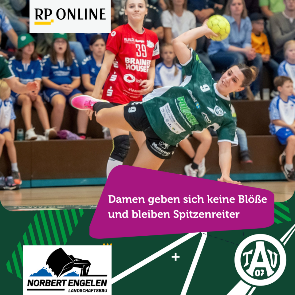 3. Liga Damen des TV Aldekerk geben sich keine Blösse und bleiben Spitzenreiter