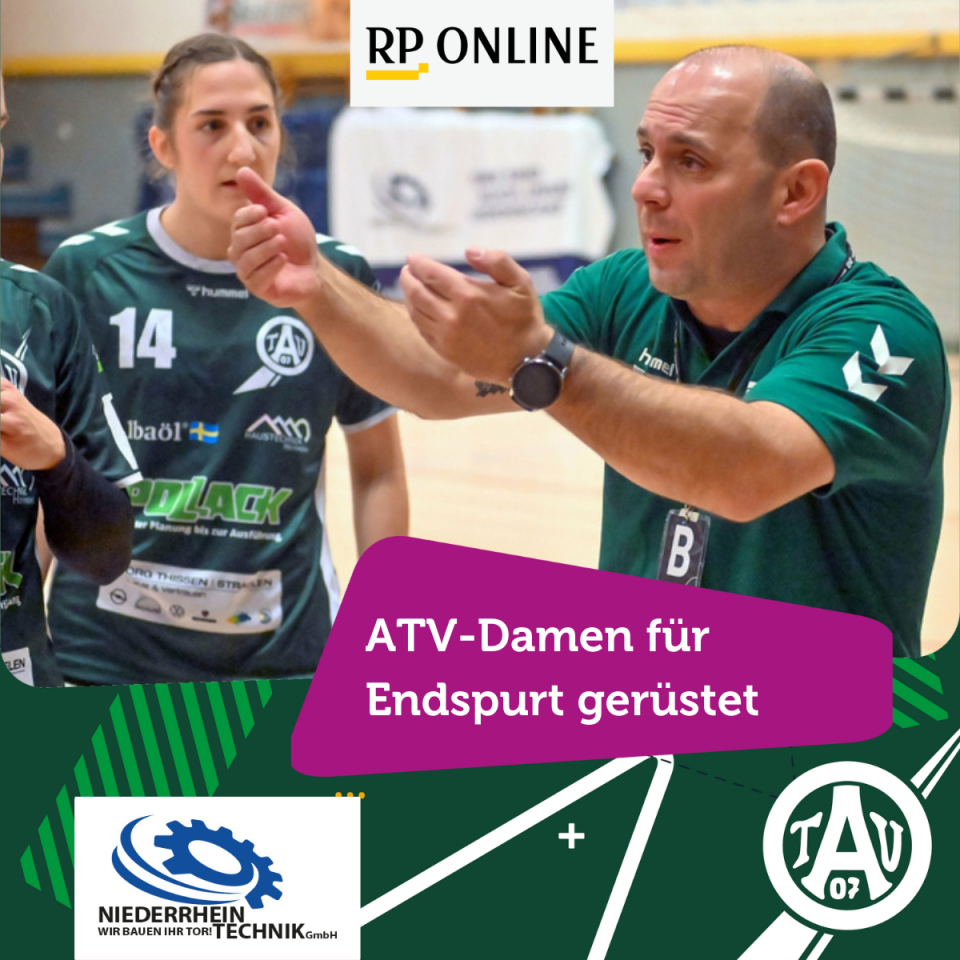 Damen des TV Aldekerk für Endspurt gerüstet
