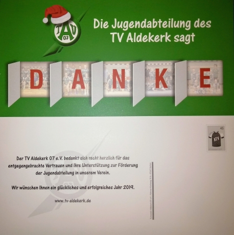 atv adventskalender danke postkarte 2018