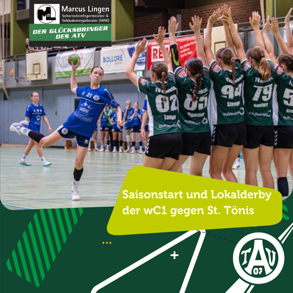 Saisonstart und Lokalderby der wC1 gegen St. Tönis