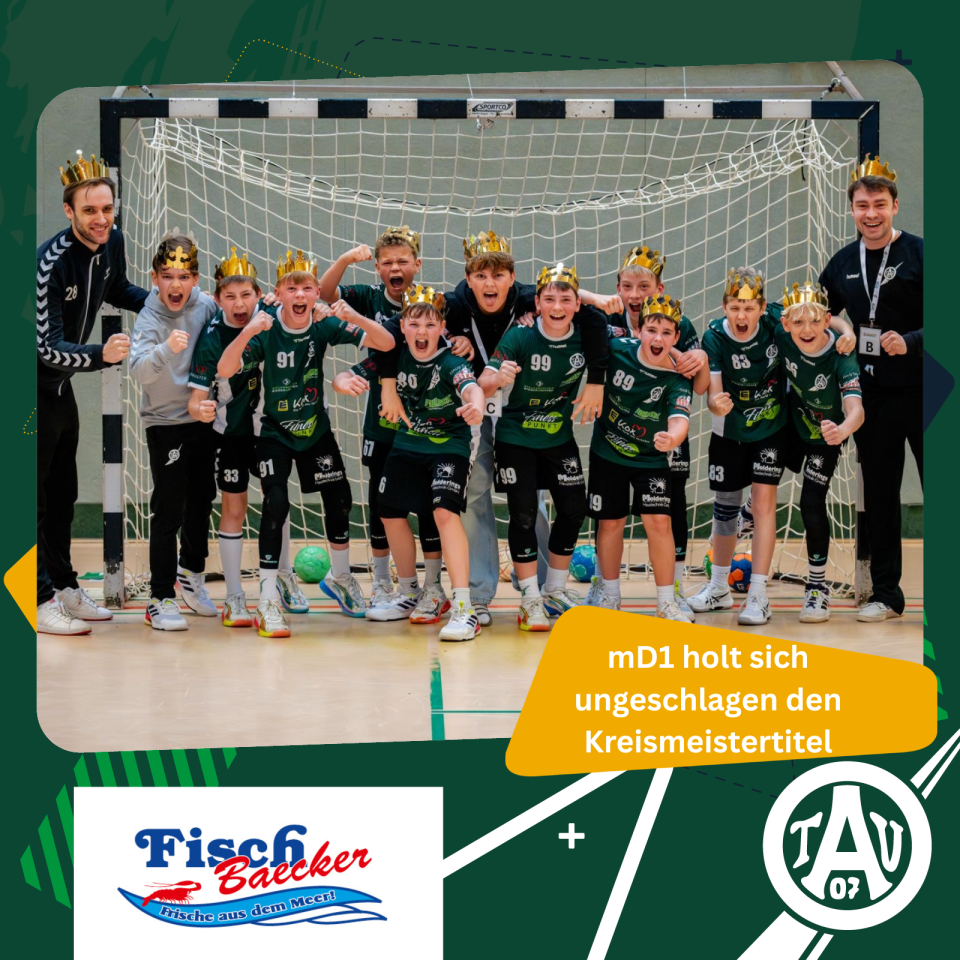 mD1 holt sich ungeschlagen den Kreismeistertitel