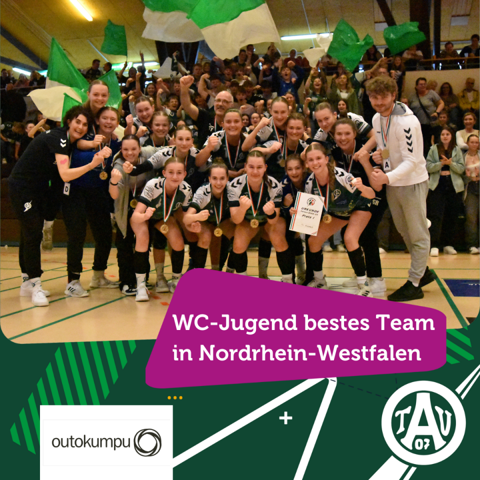 WC des TV Aldekerk ist das beste Team in Nordrhein-Westfalen