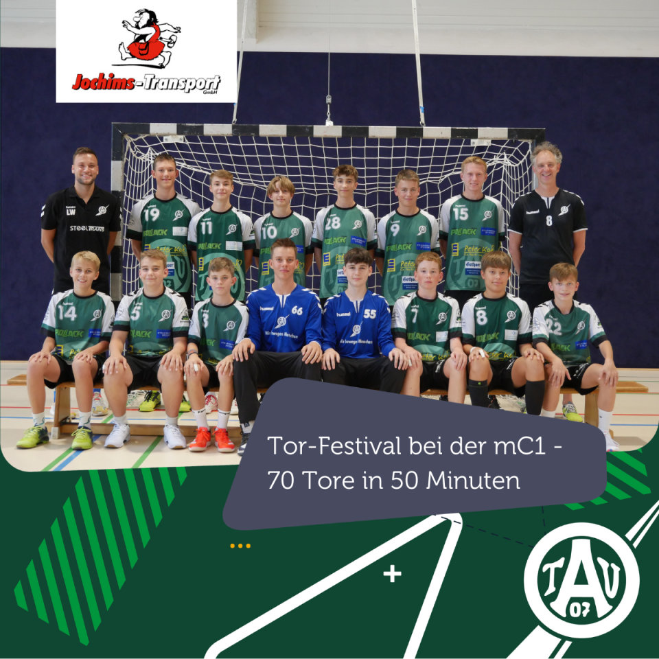 Tor-Festival bei der mC1 - 70 Tore in 50 Minuten