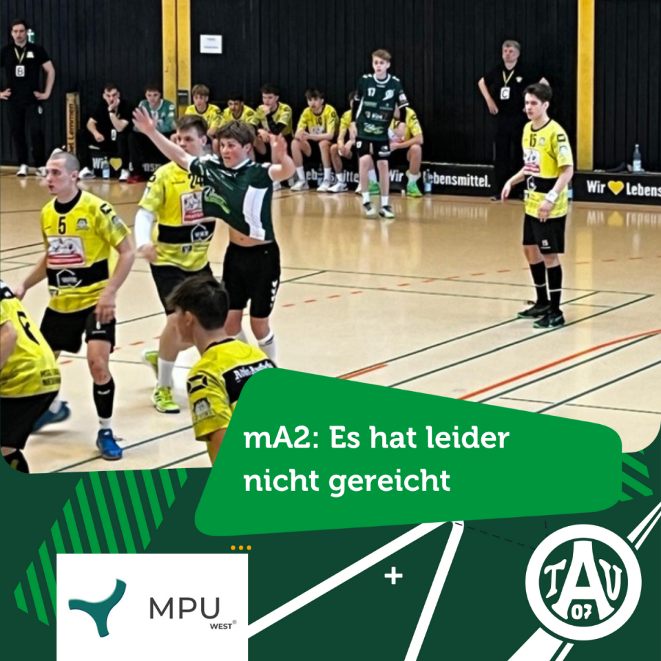 mA2: Es hat leider nicht gereicht
