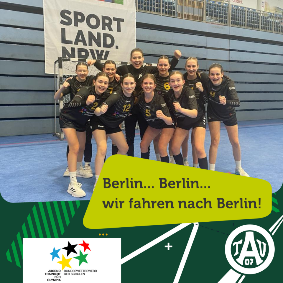 TV Aldekerk Liebfrauenschule Mülhausen Jugend trainiert für Olympia 2023