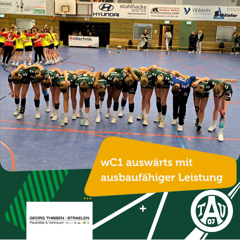 wC1 des TV Aldekerk mit ausbaufähiger Leistung in Gelpe-Strombach