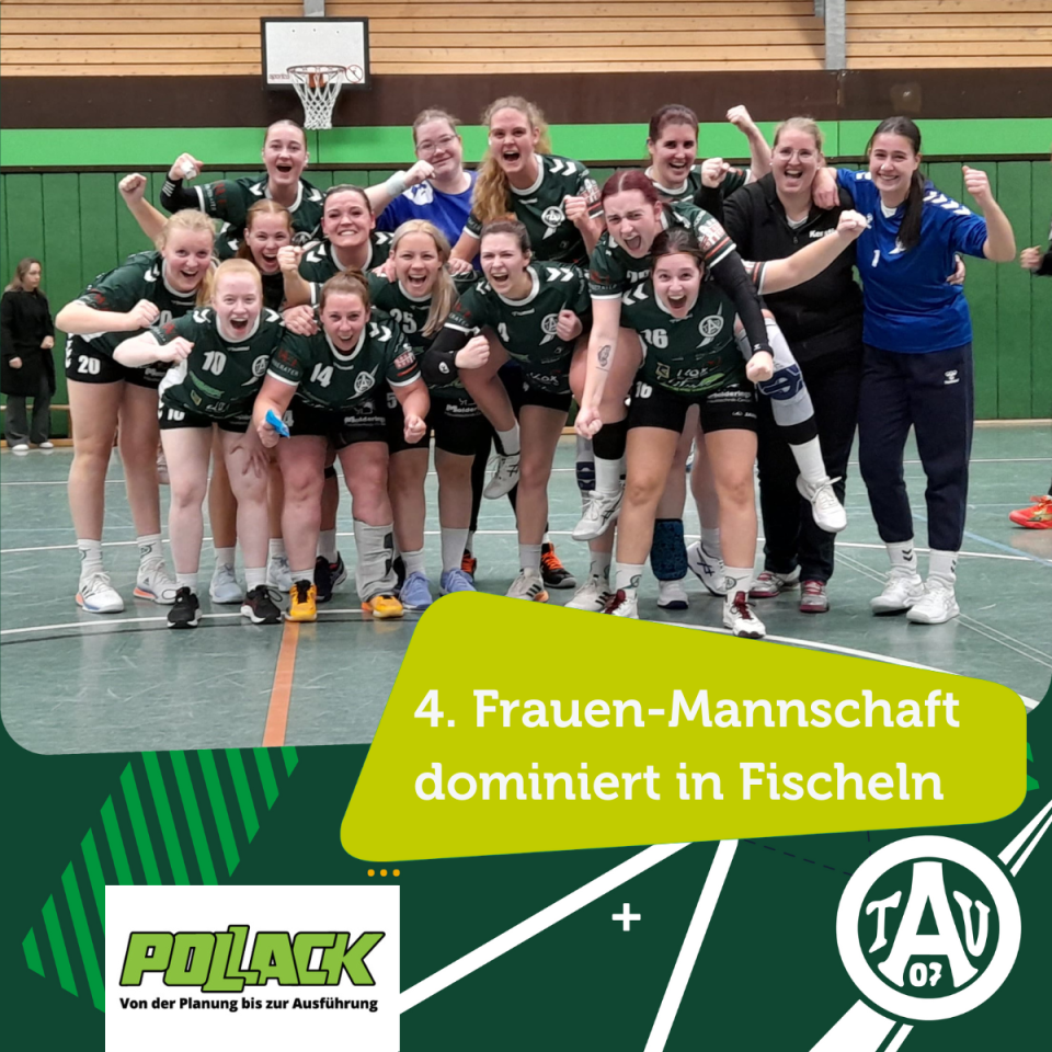 4. Frauen des TV Aldekerk dominiert in Fischeln
