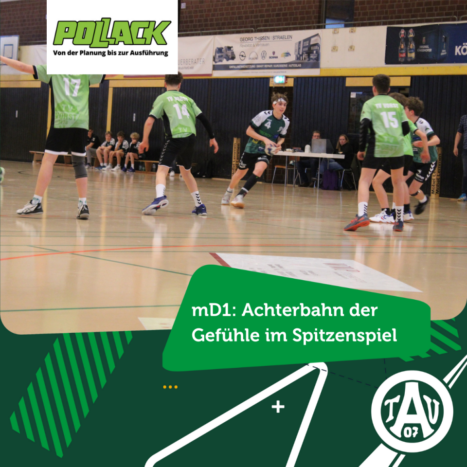 mD1: Achterbahn der Gefühle im Spitzenspiel