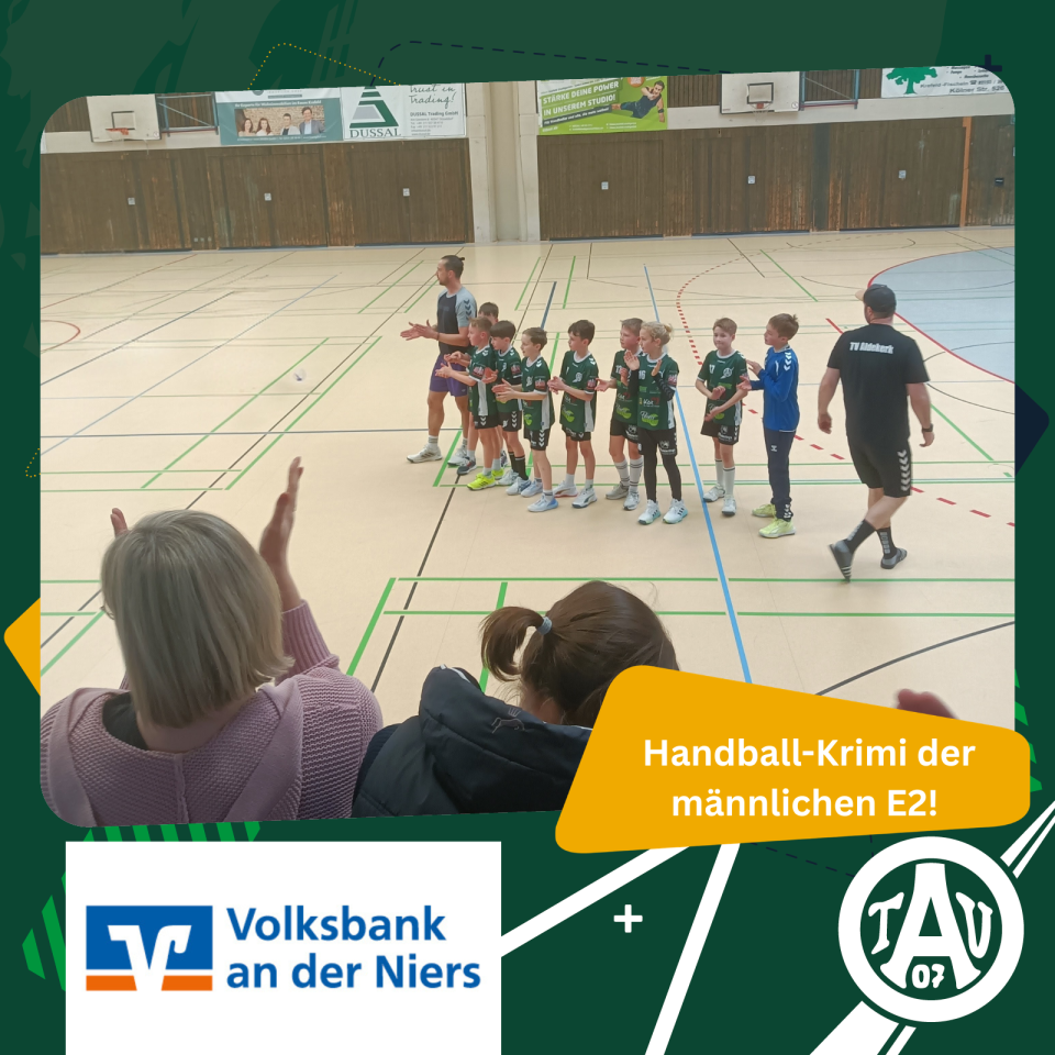 Handball-Krimi der männlichen E2
