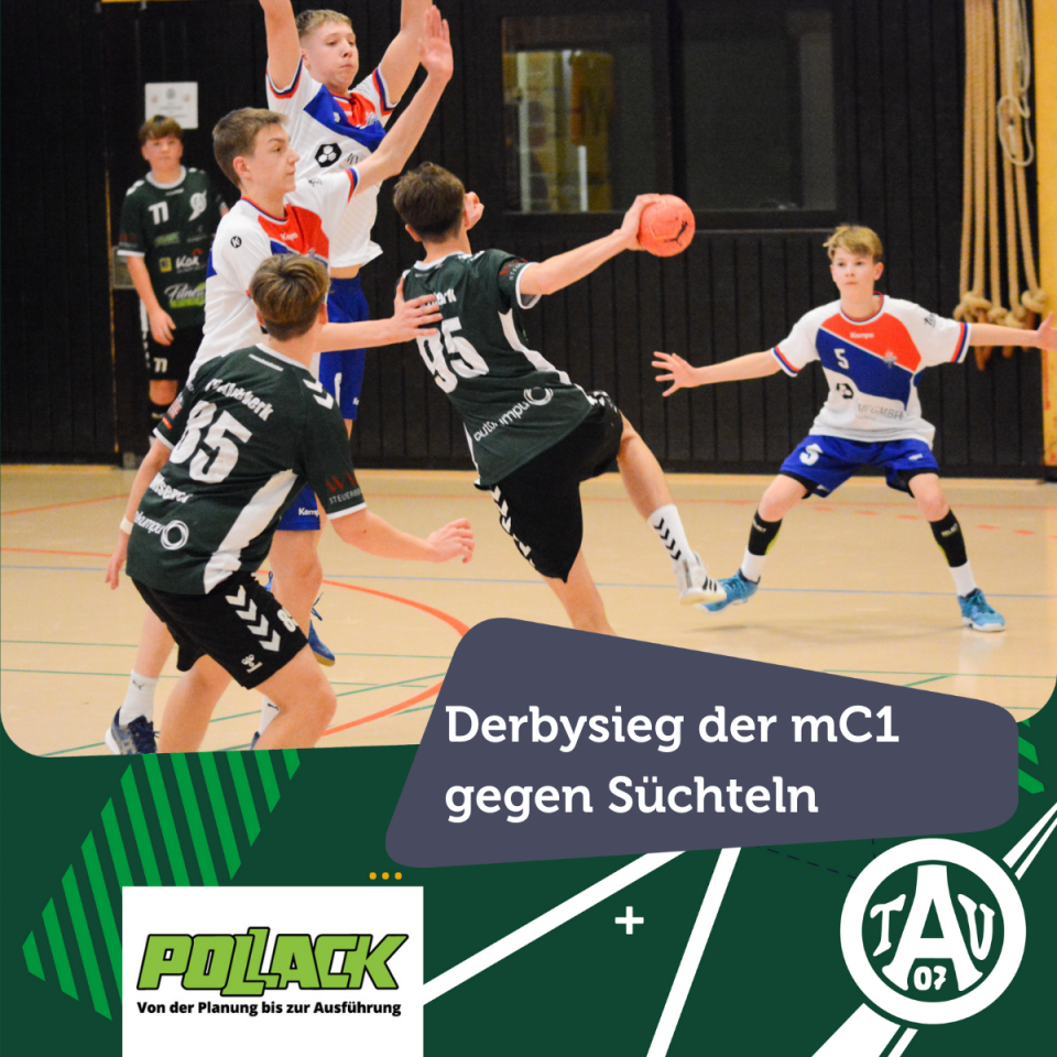 Derbysieg der mC1 gegen Süchteln