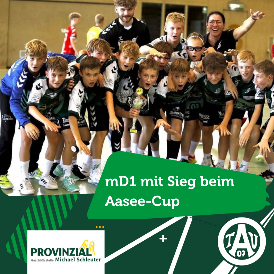 mD1 mit Sieg beim Aasee-Cup
