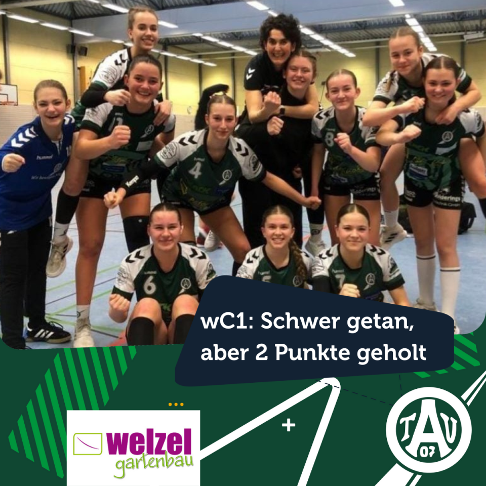 wC1: Schwer getan, aber 2 Punkte geholt