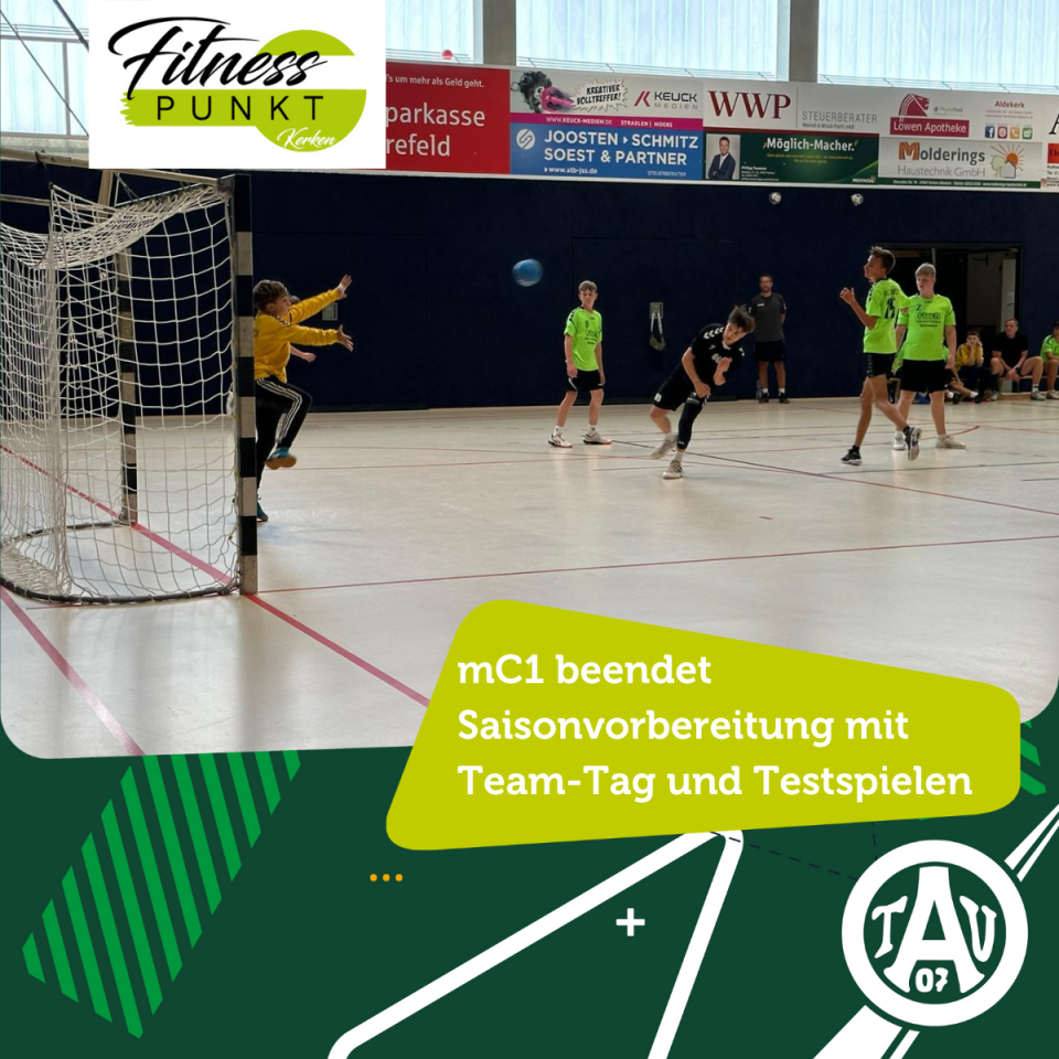 mC1 beendet Saisonvorbereitung mit Team-Tag und Testspielen