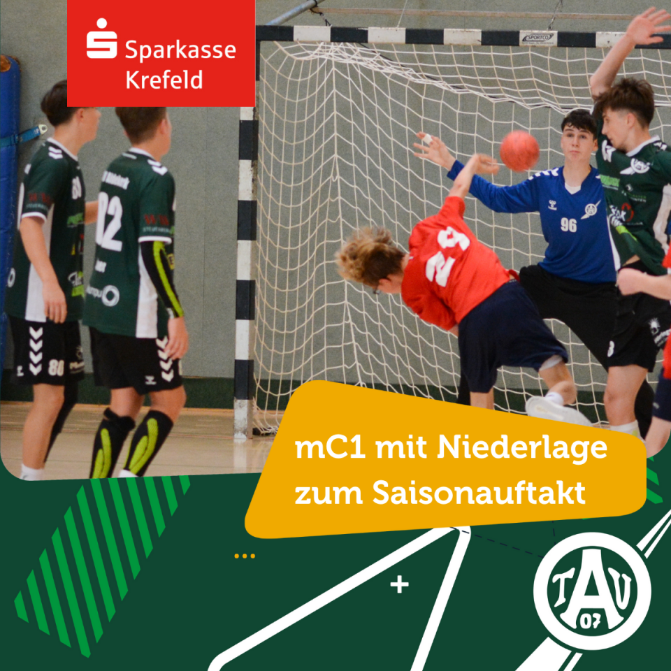 mC1 mit Niederlage zum Saisonauftakt