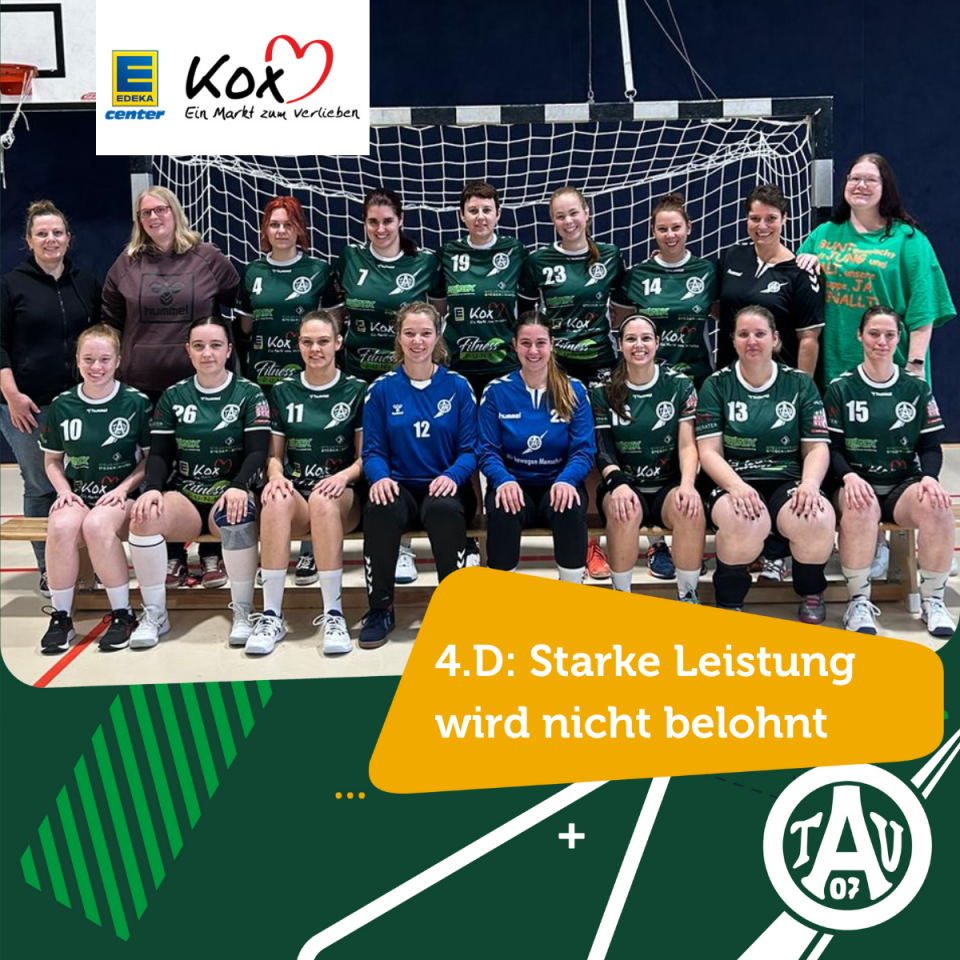 4.D: Starke Leistung wird nicht belohnt