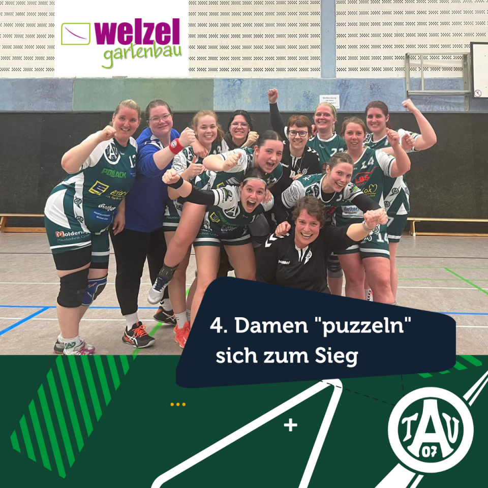 4. Damen "puzzeln" sich zum Sieg